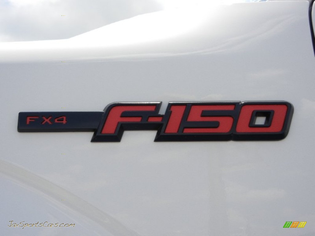 2014 F150 FX4 SuperCrew 4x4 - Oxford White / FX Appearance Black Leather/Alcantara photo #5