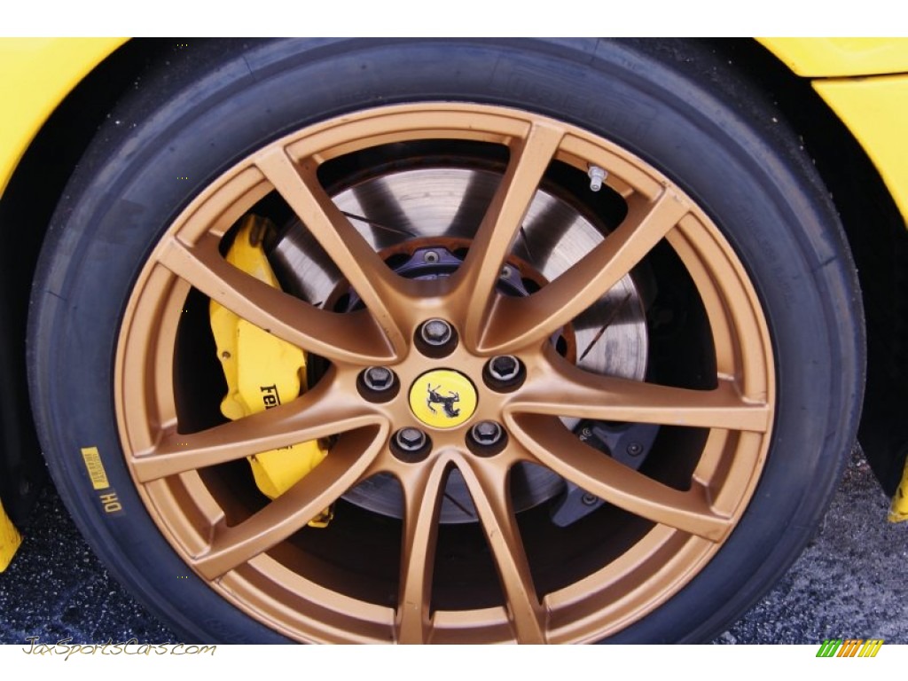 2008 F430 Scuderia Coupe - Yellow Modena / Black photo #11