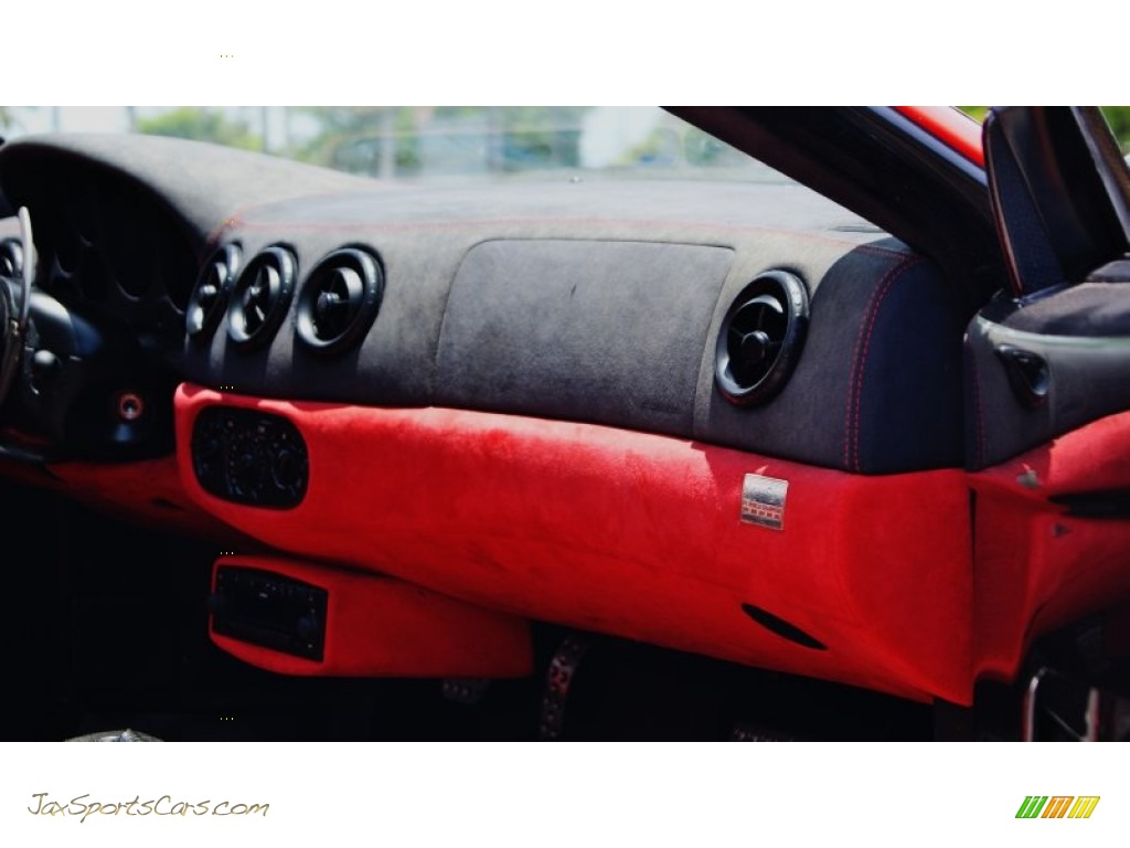2004 360 Challenge Stradale F1 - Rosso Scuderia (Red) / Red/Black photo #35