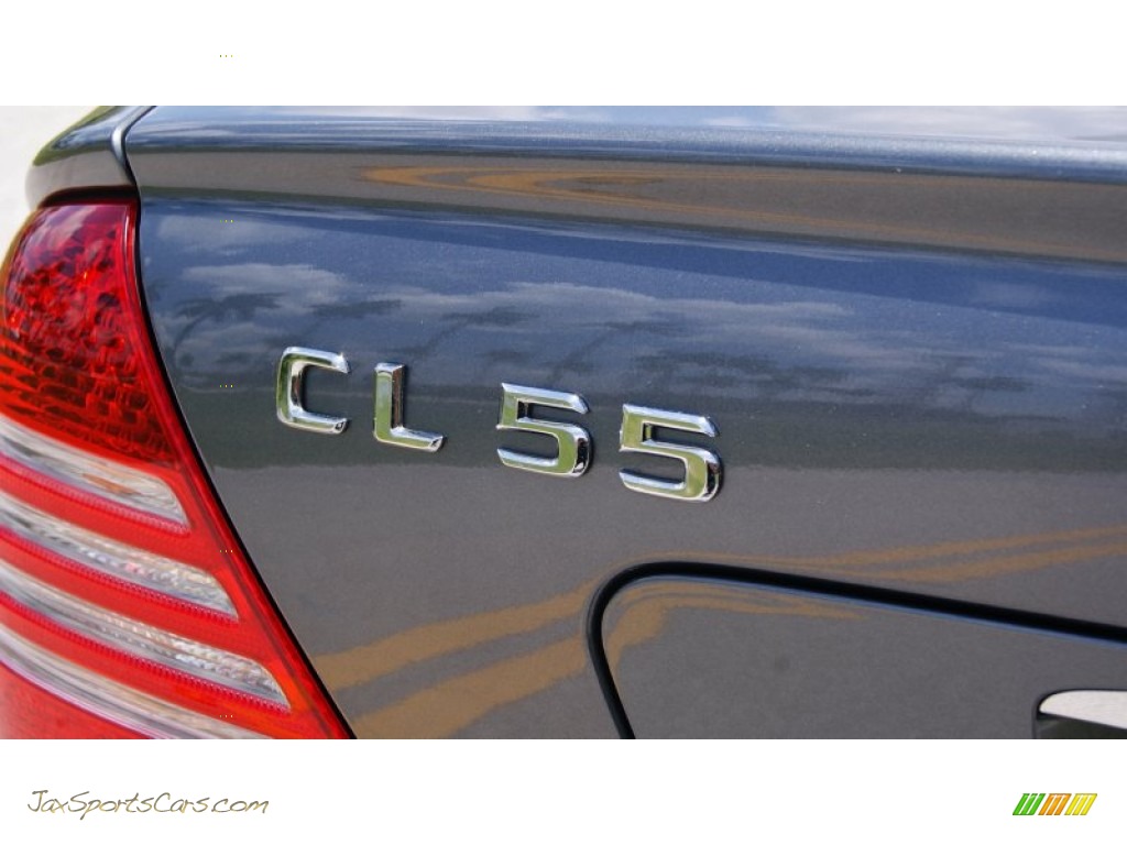 2005 CL 55 AMG - Flint Grey Metallic / Charcoal photo #20