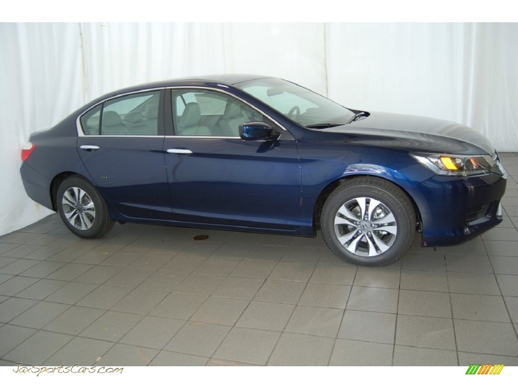 2015 Honda Accord Lx Sedan In Obsidian Blue Pearl Photo 5 001753