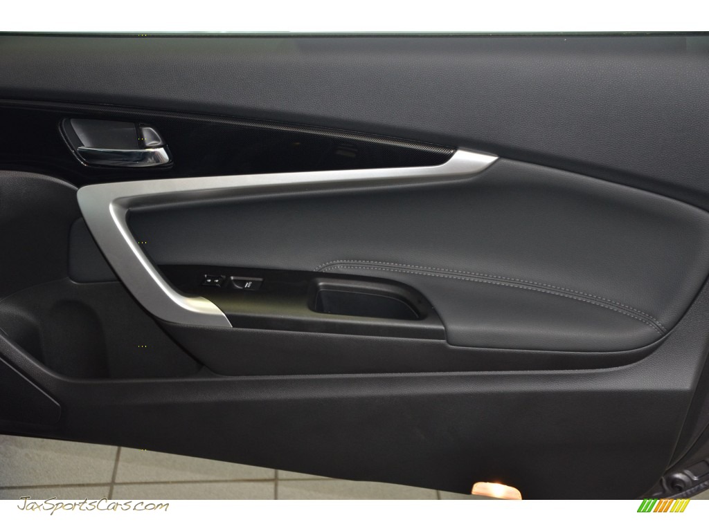 2015 Accord EX-L V6 Coupe - Modern Steel Metallic / Black photo #30