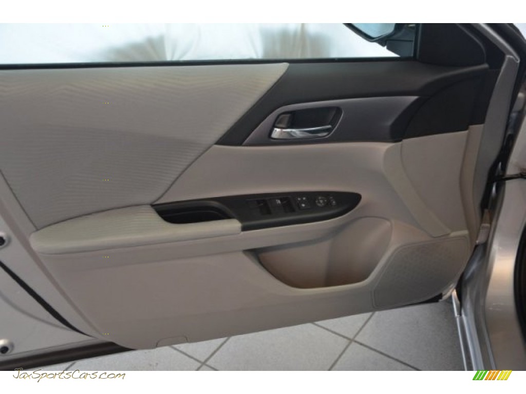 2014 Accord LX Sedan - Alabaster Silver Metallic / Gray photo #8