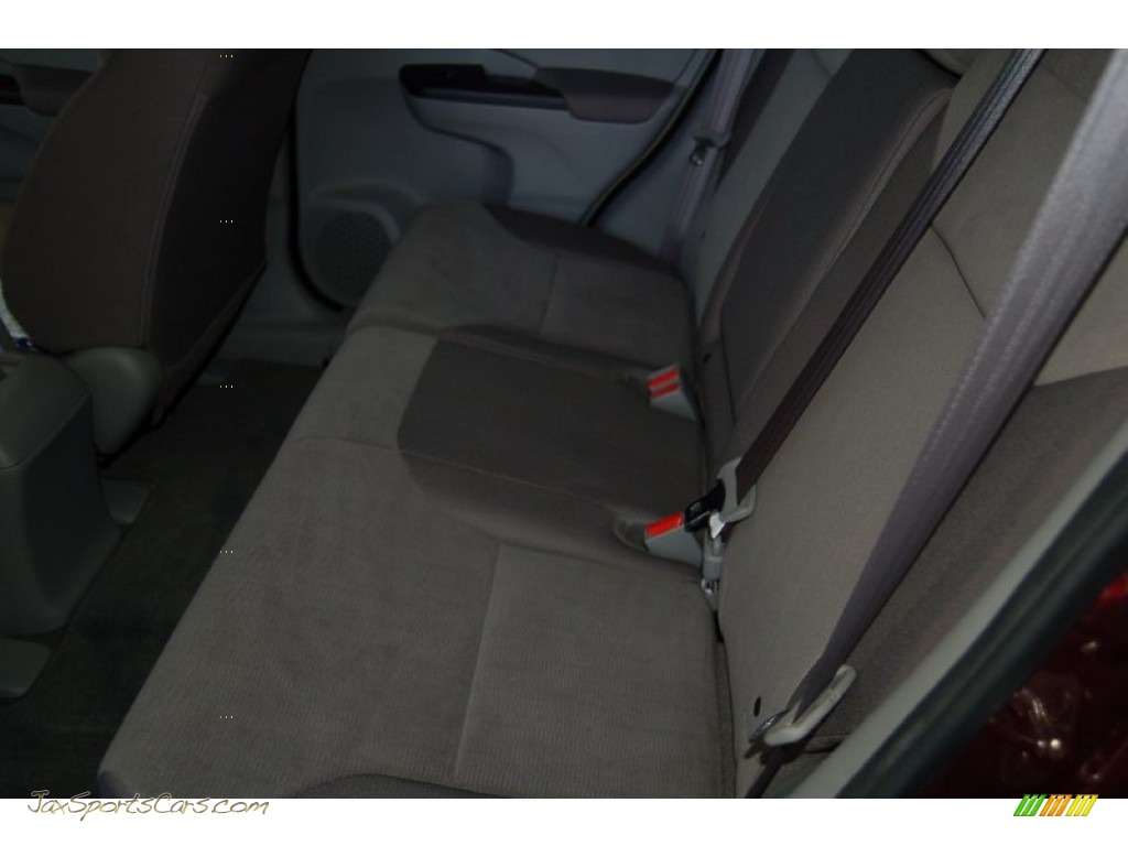 2012 CR-V LX - Basque Red Pearl II / Gray photo #26