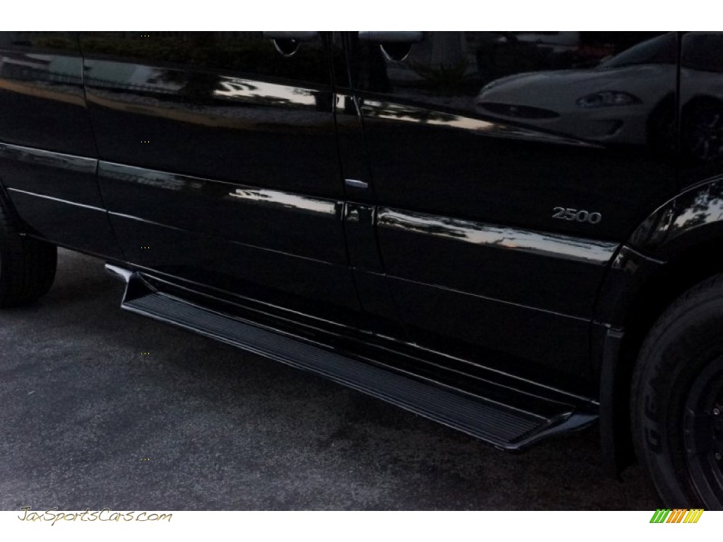 2013 Sprinter 2500 High Roof Cargo Van - Carbon Black Metallic / Lima Black Fabric photo #6