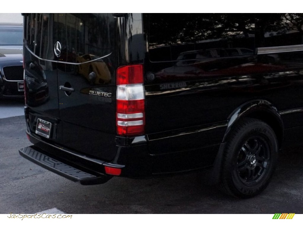 2013 Sprinter 2500 High Roof Cargo Van - Carbon Black Metallic / Lima Black Fabric photo #9