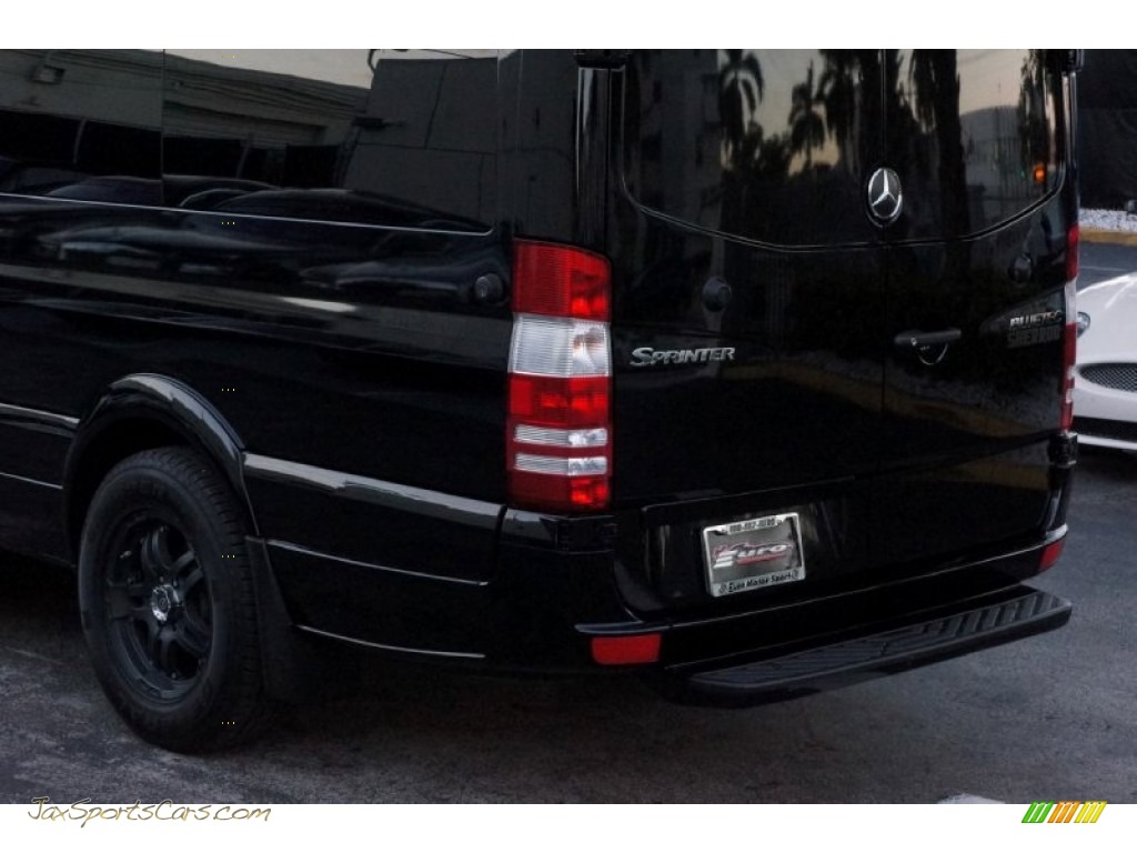 2013 Sprinter 2500 High Roof Cargo Van - Carbon Black Metallic / Lima Black Fabric photo #16