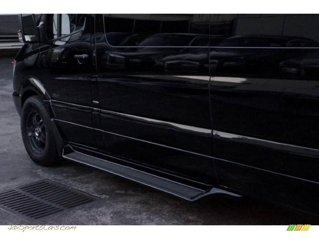2013 Sprinter 2500 High Roof Cargo Van - Carbon Black Metallic / Lima Black Fabric photo #18