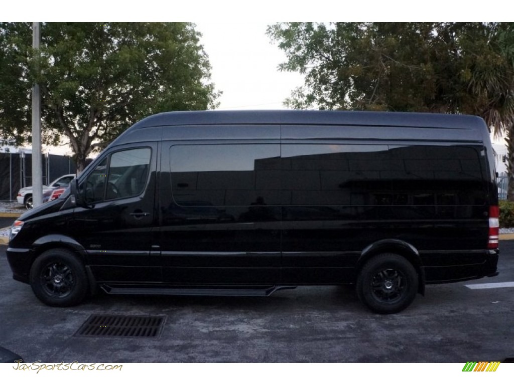 2013 Sprinter 2500 High Roof Cargo Van - Carbon Black Metallic / Lima Black Fabric photo #20