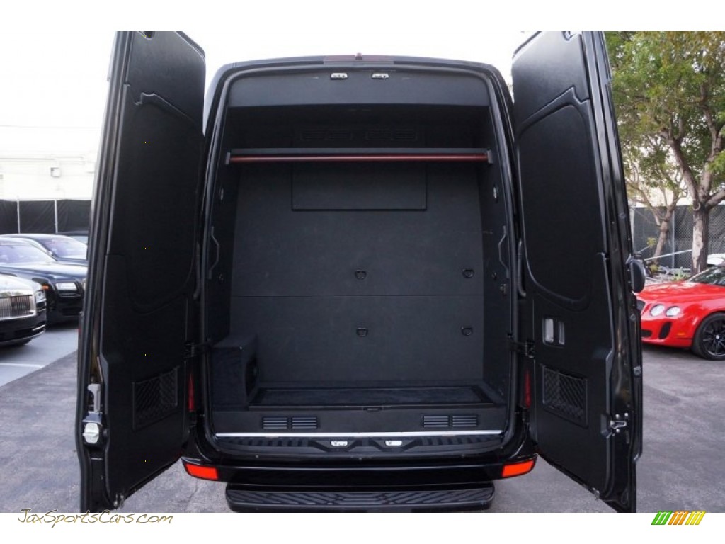 2013 Sprinter 2500 High Roof Cargo Van - Carbon Black Metallic / Lima Black Fabric photo #74